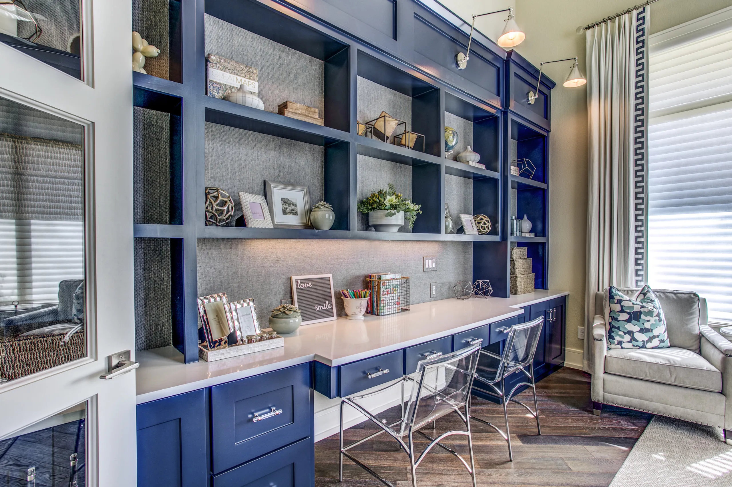 Blue Built — in — Custom Space Remodel in Southlake, TX by Swanson Renovations