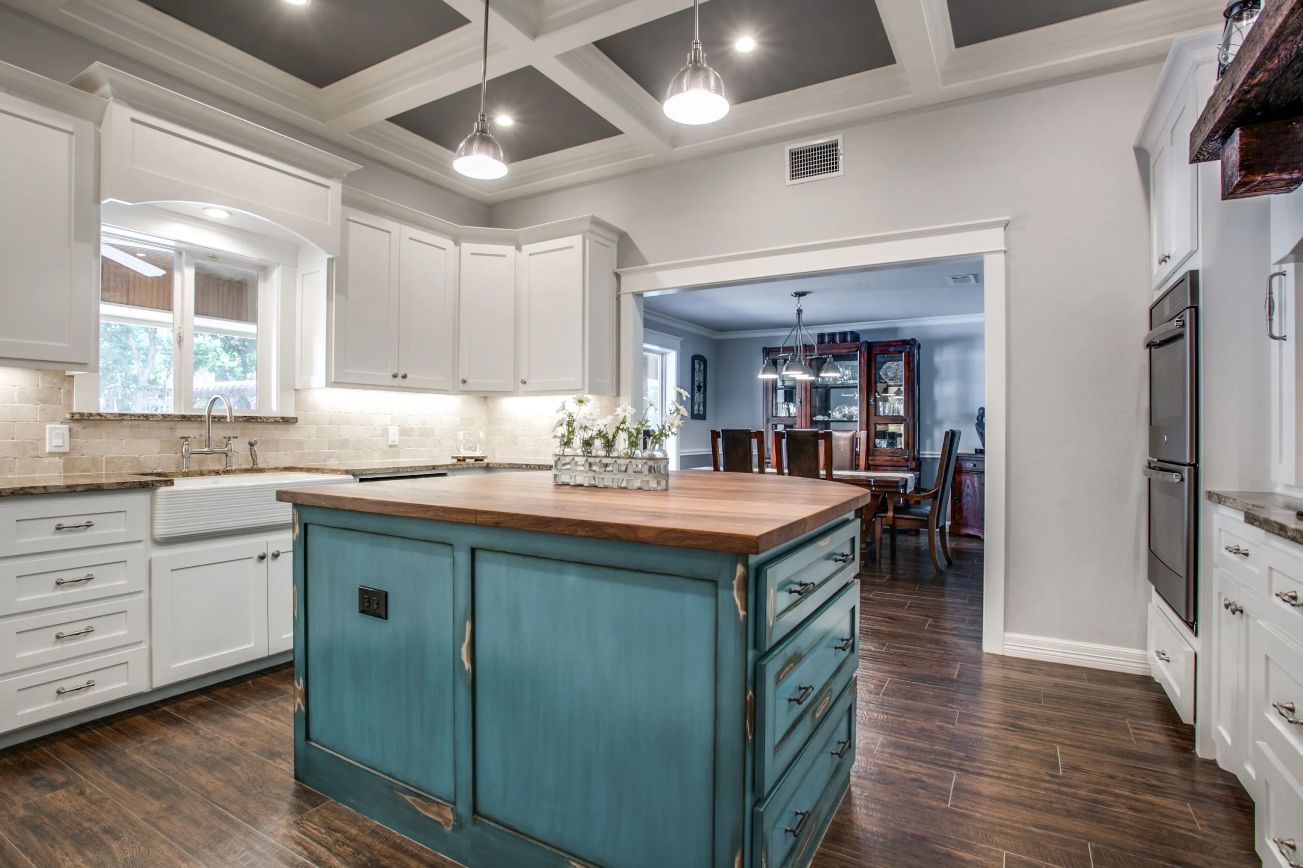 Coffered Kitchen