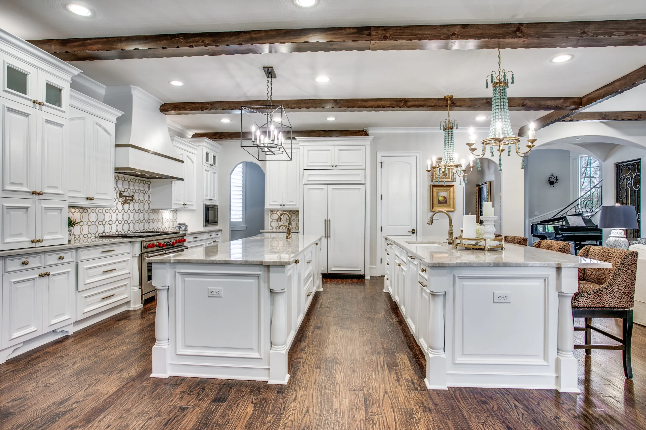 Taj Mahal Double Island Kitchen